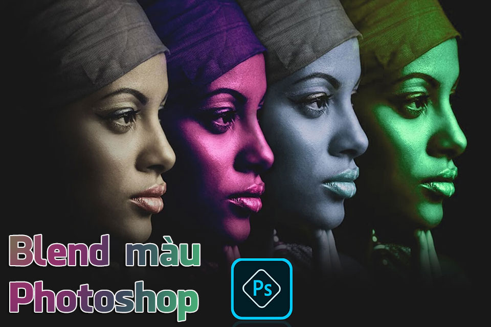 blend màu trong photoshop