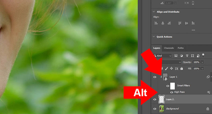 tạo Clipping Mask