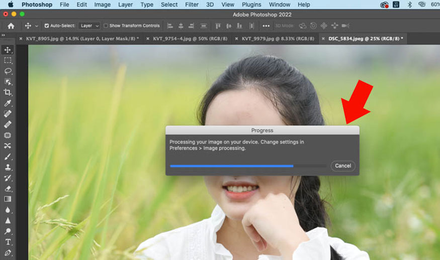 chờ đợi cho đến khi hoàn tất