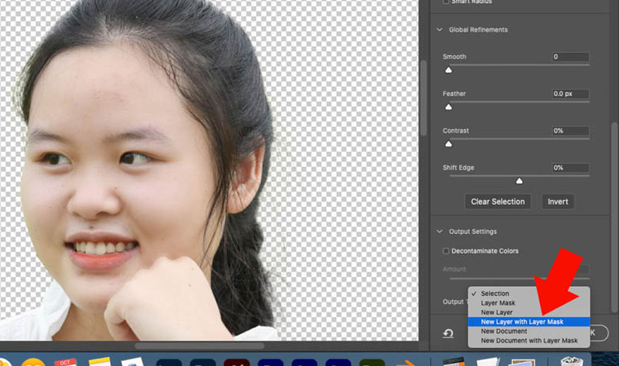 New Layer with Layer Mask