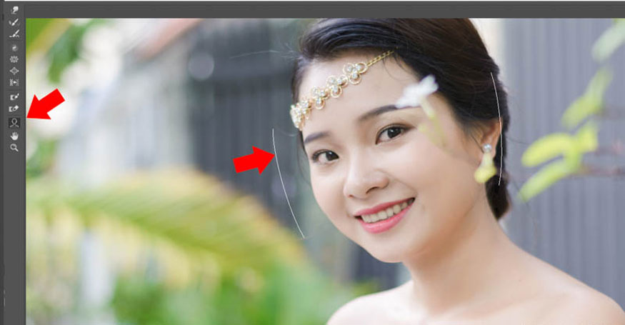chọn biểu tượng hình người ở bên góc trái