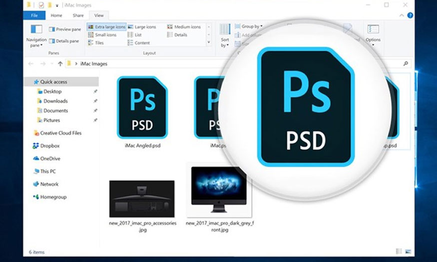 Photoshop không mở được file