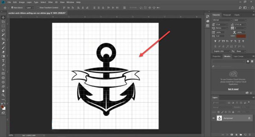 Tắt lưới trong photoshop như thế nào