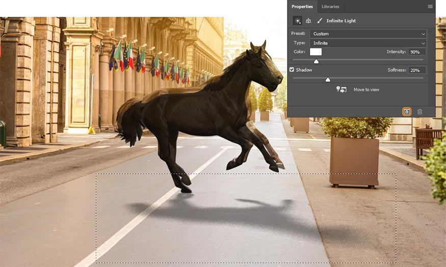 Render bóng
