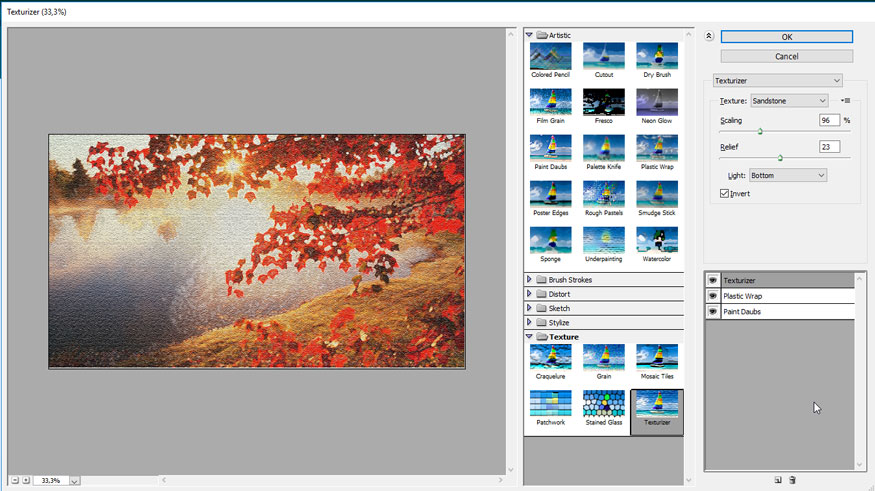 tạo một Effect layer