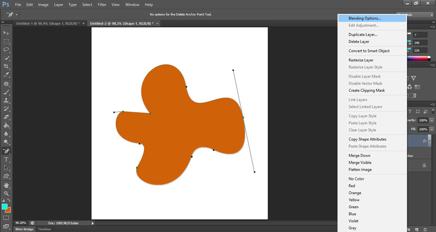Blending Mode.