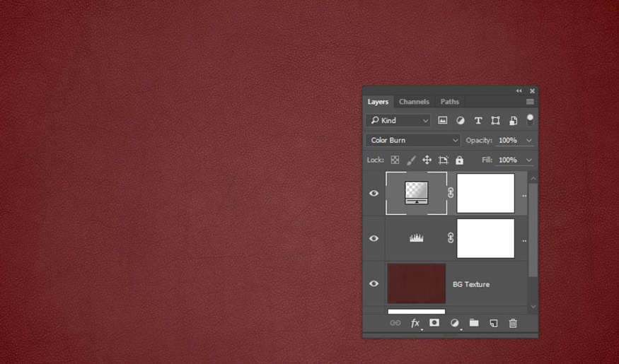 Thay đổi Blend Mode của layer Gradient
