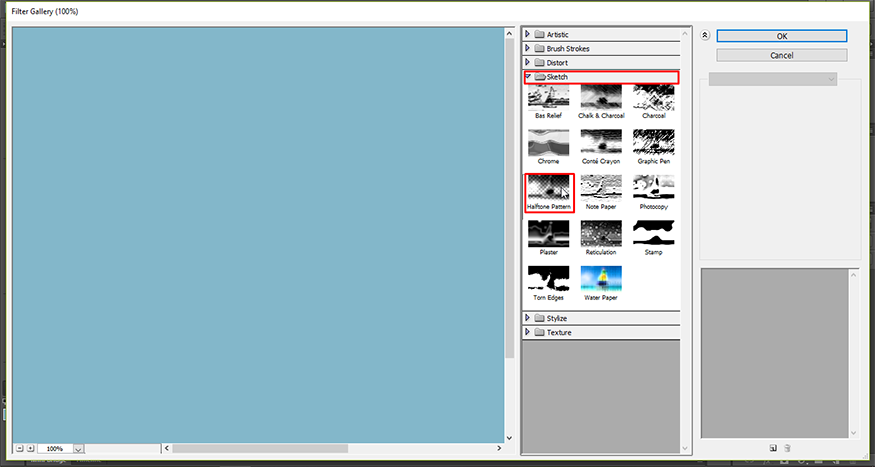 Halftone Pattern