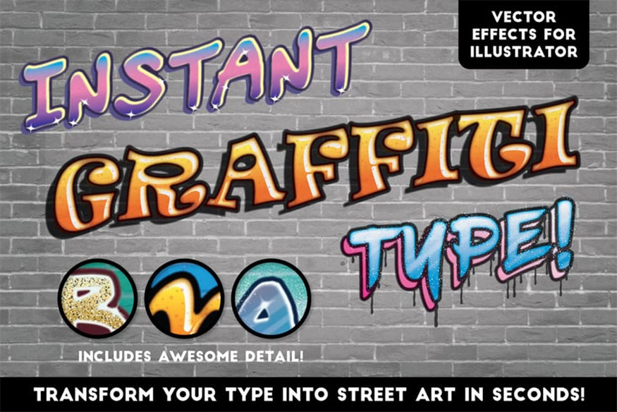 Hiệu ứng kiểu Graffiti Airbrush 