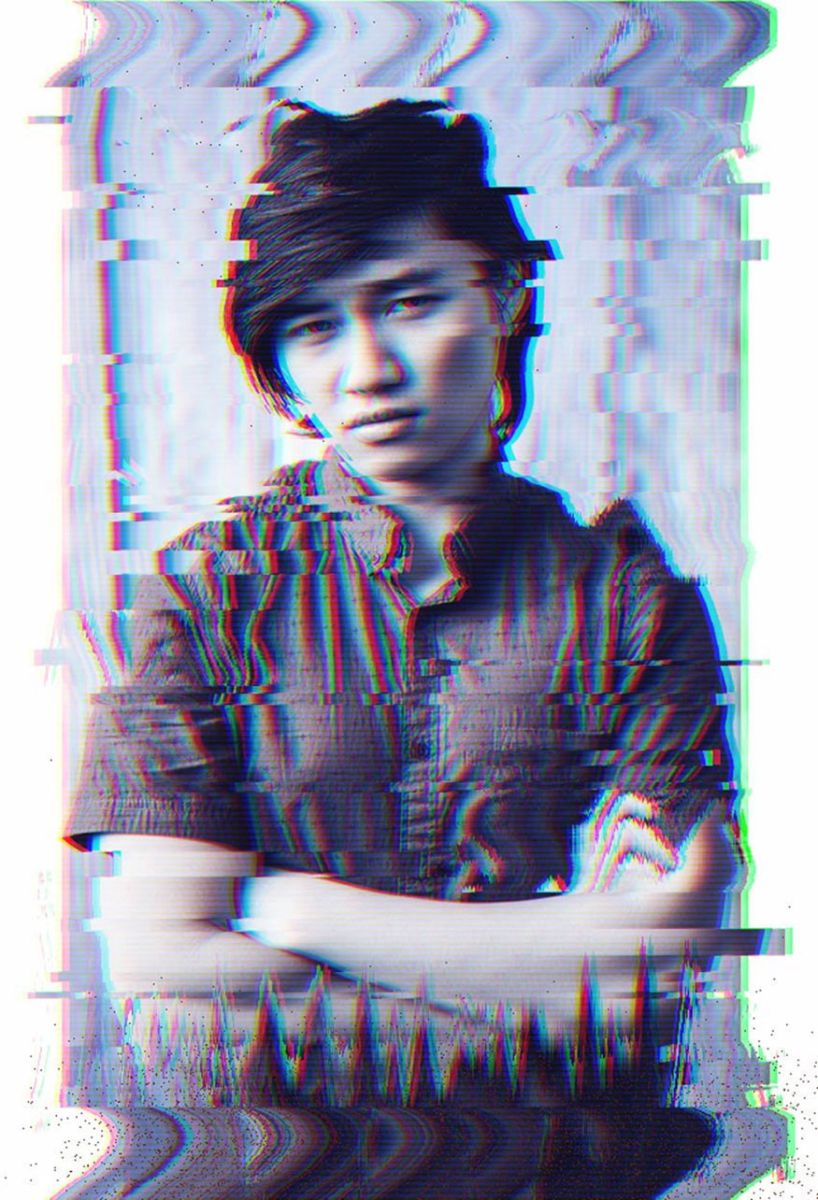 chúng ta thu được hình ảnh với hiệu ứng Glitch cực thú vị trong Photoshop