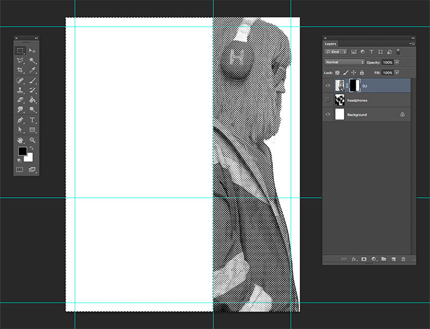 Nhấp vào nút Add Layer Mask