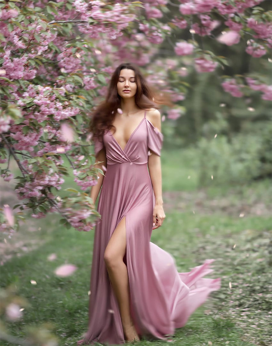 chúng ta đã hoàn thành việc tạo hiệu ứng gió cực đơn giản trong photoshop: