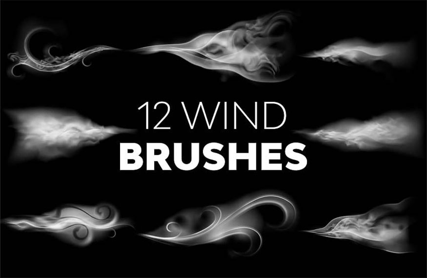 Hiệu ứng wind brushes 