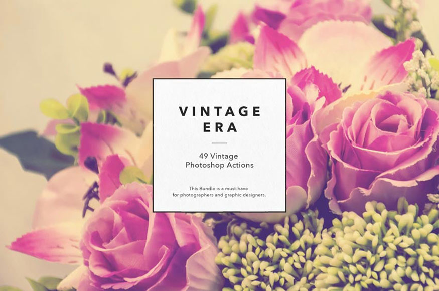 49 Vintage Photoshop Actions