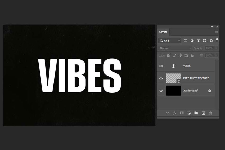 dùng Horizontal Type Tools
