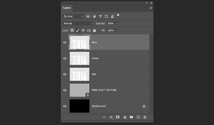 Tạo hai bản sao của layer này
