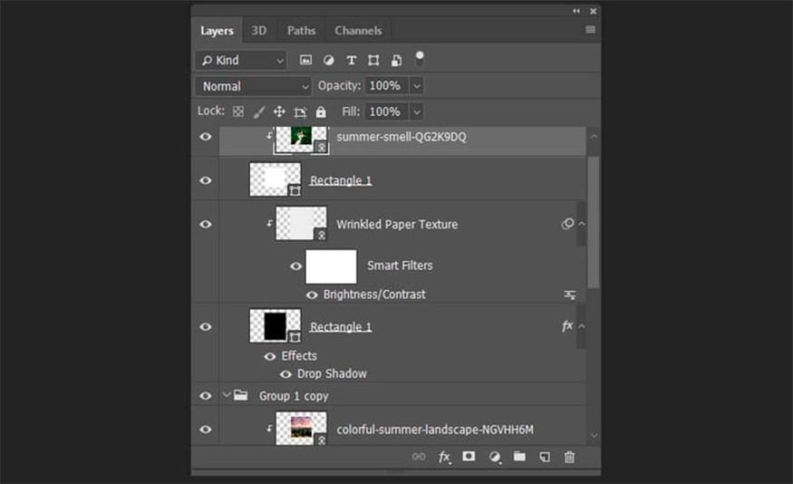  Xóa ảnh khỏi 2 nhóm Layer cuối cùng