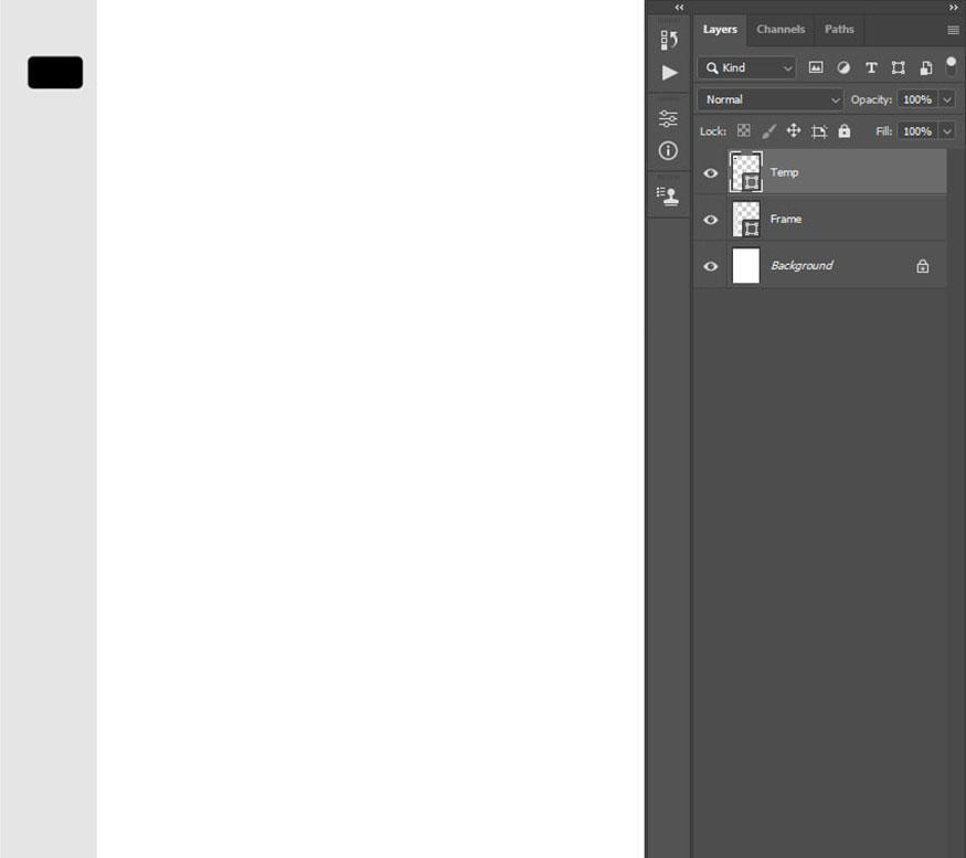 create a new rounded rectangle layer