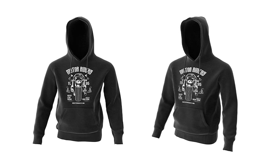 Tạo mockup trên áo Hoodie đen trong Photoshop ĐƠN GIẢN cùng SaDesign