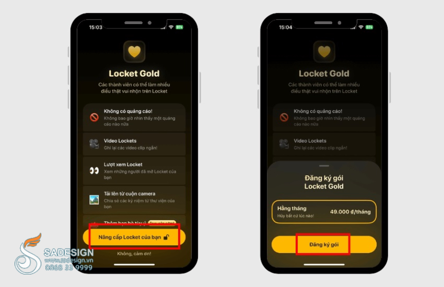 Locket Gold là tài khoản gì