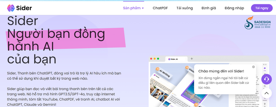 Sider AI là ứng dụng gì