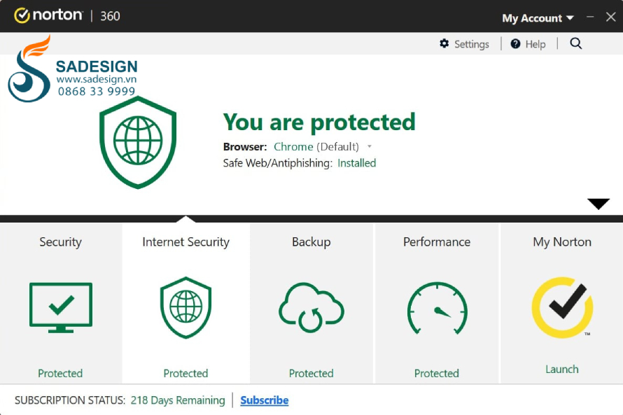 Norton Internet Security sử dụng được trên các nền tảng nào