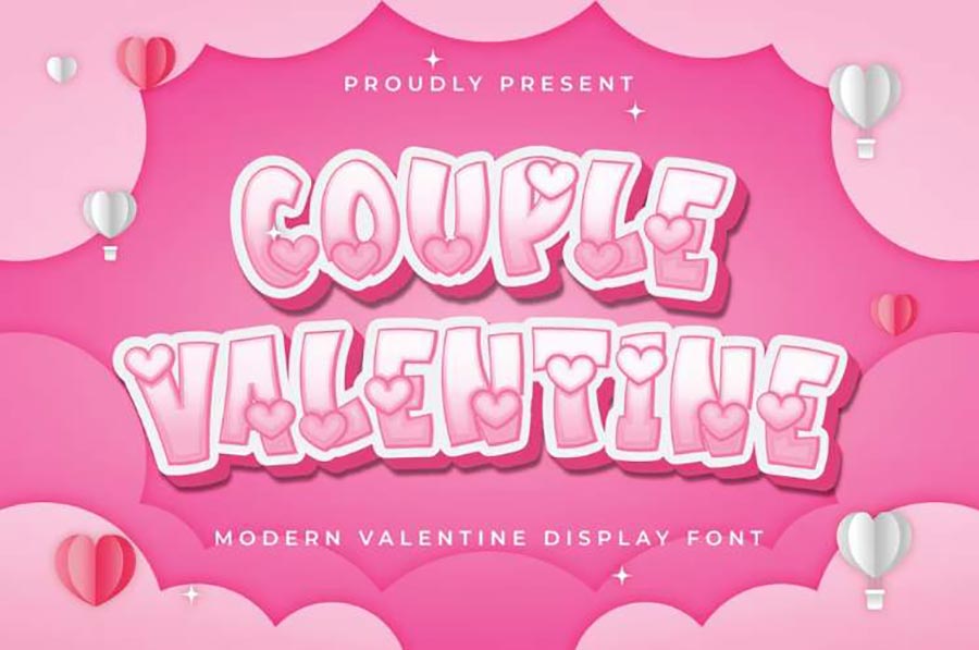 Hướng Dẫn Tải Bộ 15+ Fonts Valentines Day Tuyệt Đẹp Miễn Phí
