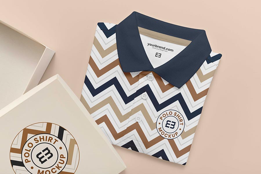 Hướng Dẫn Tải Miễn Phí Mockup Polo Shirt Đẹp, Chất Lượng
