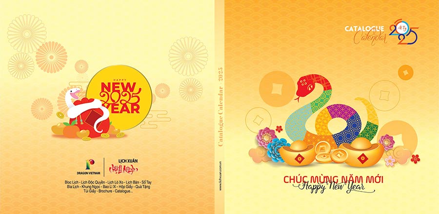 Chia Sẻ Miễn Phí 5 Mẫu Lịch Tết 2025 Cực Đẹp