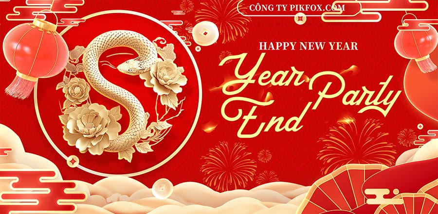 Chia Sẻ Miễn Phí Mẫu Phông Nền Sân Khấu Tết 2025