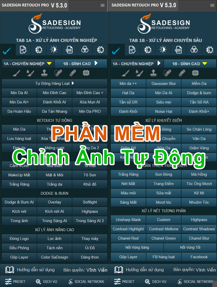 Chỉnh sửa ảnh, thiết kế album