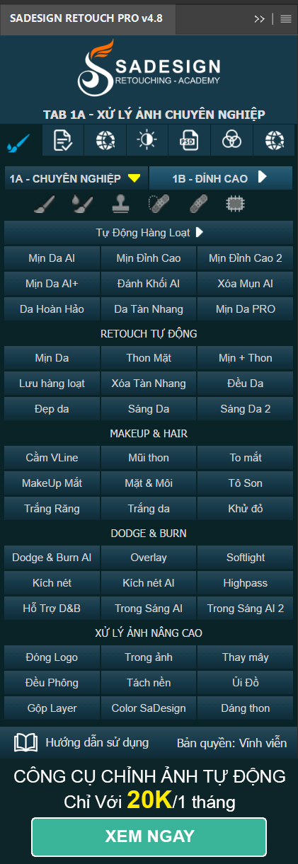 Chỉnh sửa ảnh, thiết kế album