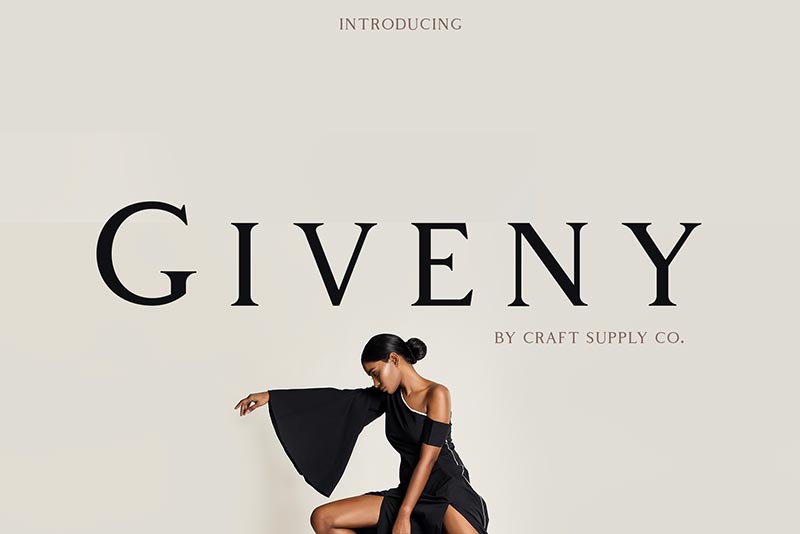 Font Chữ Đẹp 119 - Giveny-Classy-Serif-Font