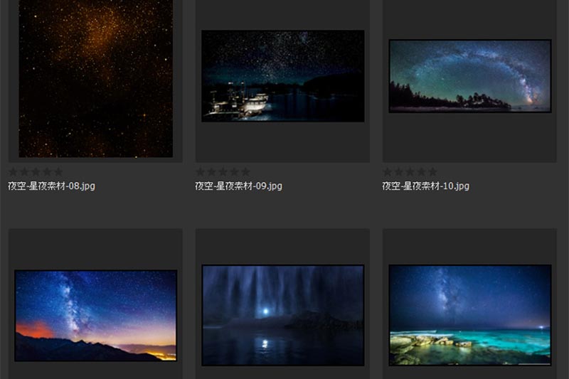 Background 013 Bầu Trời 4 Ban Đêm