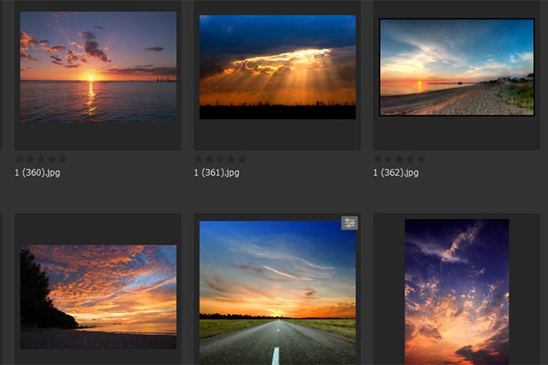 Background 014 Bầu Trời 5 Vàng Đỏ 5