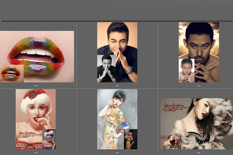 FPL015 - Fashion PSD layout tách lớp
