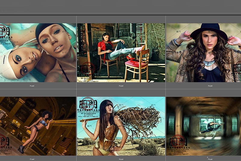 FPL018 - Fashion PSD layout tách lớp
