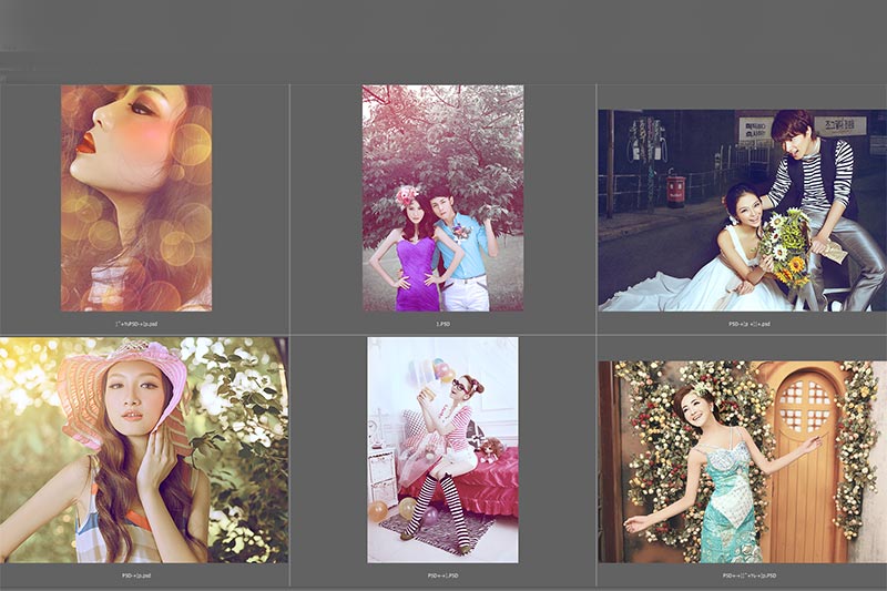 FPL003 - 10 PSD Fashion layout tách lớp
