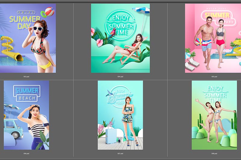 FPL034 - Fashion PSD layout tách lớp