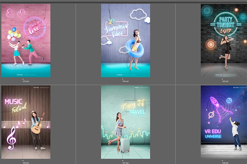 FPL037 - Fashion PSD layout tách lớp