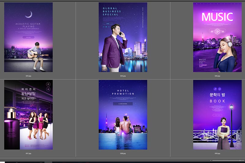 FPL043 - Fashion PSD layout tách lớp