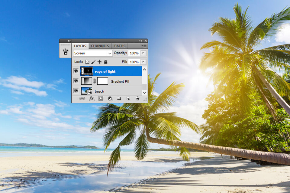 blend mode thành screen