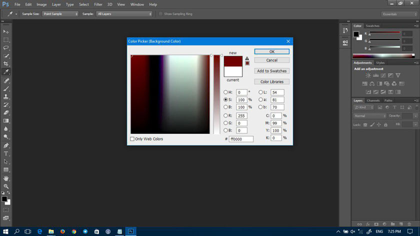 Color Picker photoshop