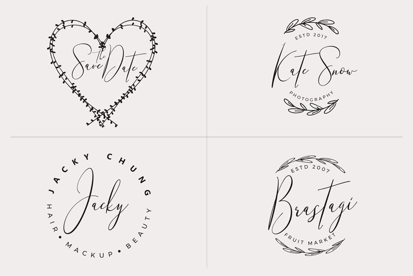 font chữ ký trong photoshop