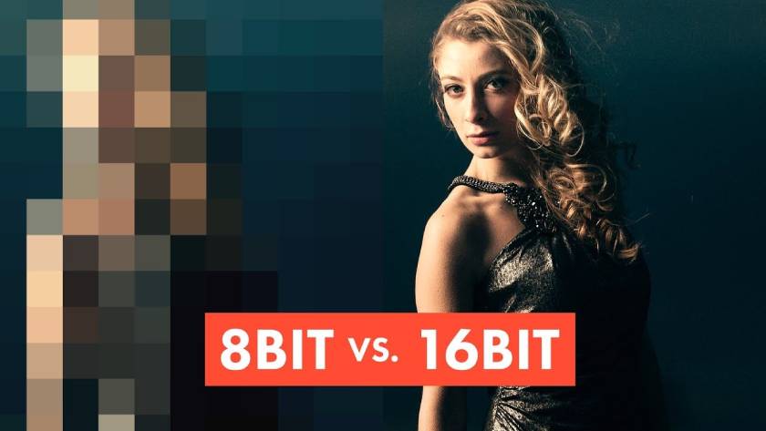 Khác nhau giữa ảnh 8 bit và 16 bit
