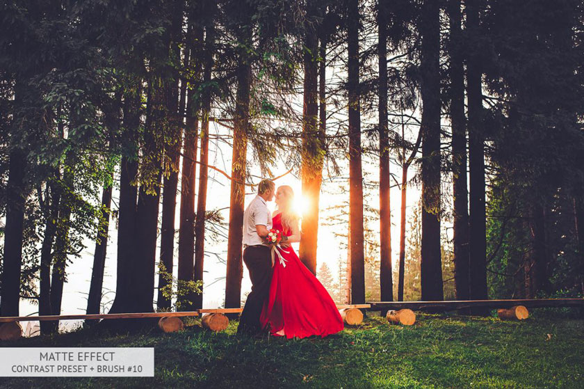 matte effect contrast preset
