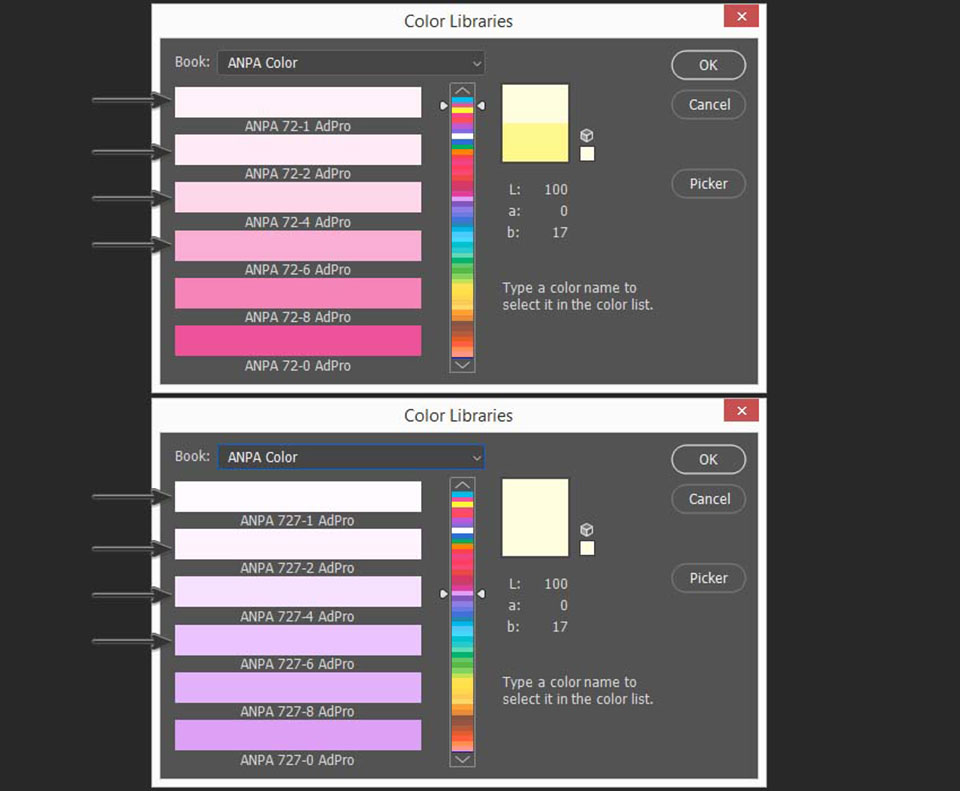 Tự tạo bảng màu Pastel