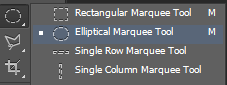 Elliptical Marquee Tool