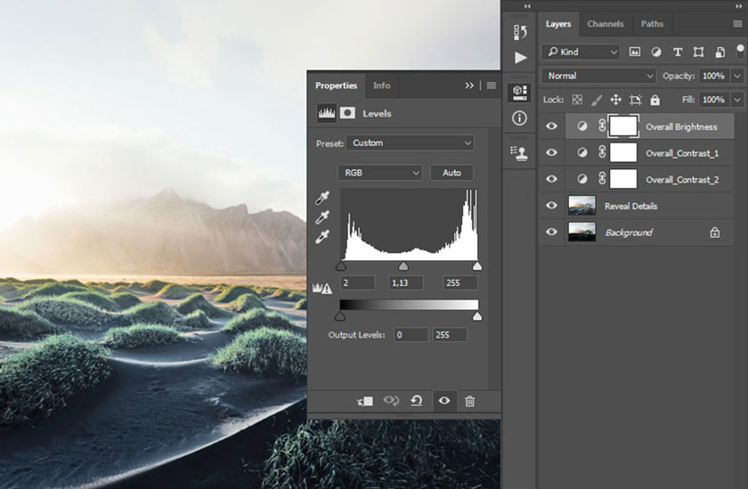 Properties layer