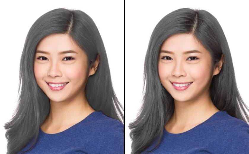 bước 5 đổi màu tóc photoshop